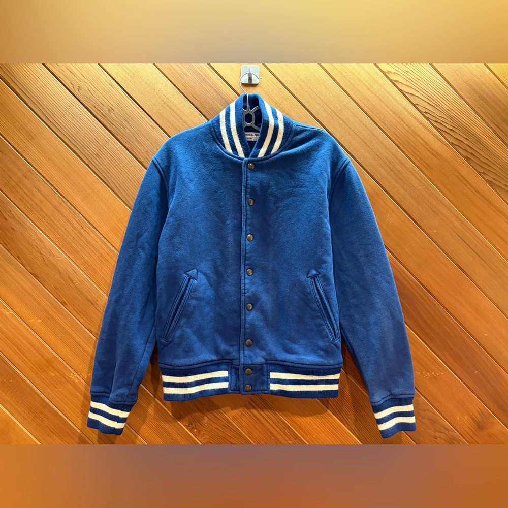 American Apparel Royal Blue Varsity Jacket